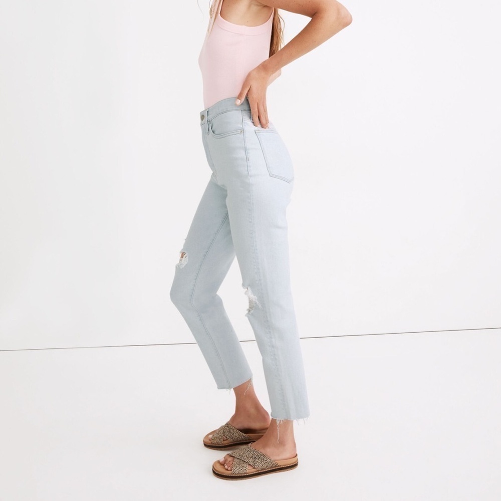 Madewell The Momjean in Harman Wash - 24 - Picture 2 of 9